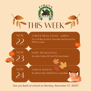 Thanksgiving Week 2023